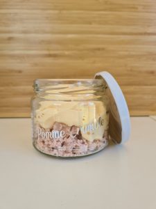 bougie pomme crumble