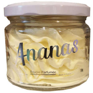 bougie parfumée à la cire de soja