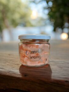 bougie peau d'ane gourmande chantilly cannelle orange