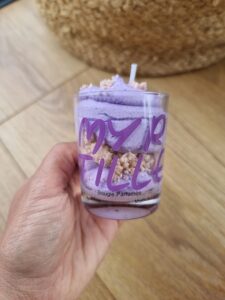 Bougie mini myrtille