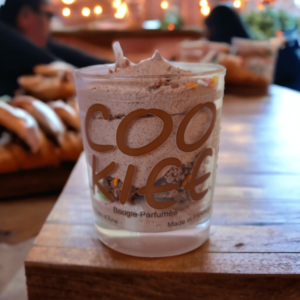 bougie mousse mini gourmande cookie peau d'ane