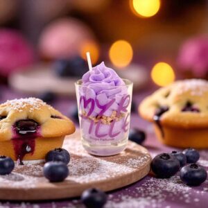 bougie myrtille mini gourmande peau d'ane