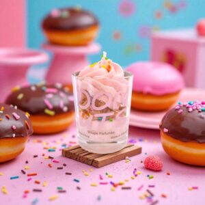mini bougie gourmande donut peau d'ane