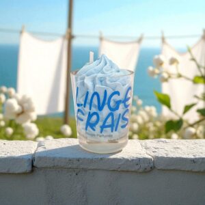 mini bougie gourmande linge frais peau d'ane