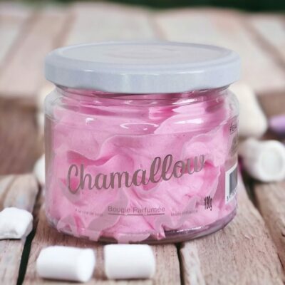 Bougie pot chantilly