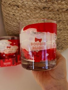 bougie gourmande fraise
