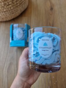 bougie bijou linge frais