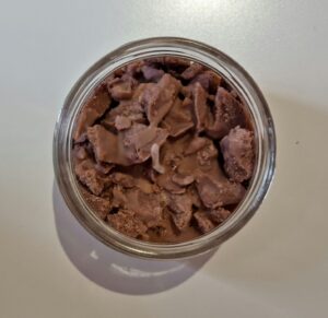 bougie parfumée chocolat