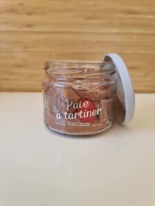Bougie pate à tartiner
