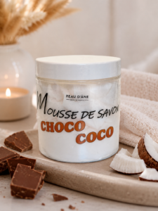 Mousse de savon Choco Coco spa