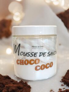 mousse de savon choco coco peau d'ane