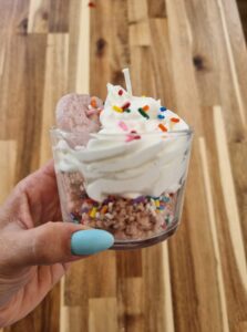 Bougie gourmande à la cire de soja