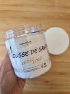 Crème de savon choco coco