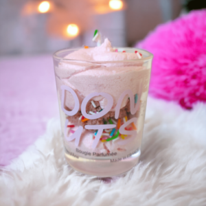 bougie gourmande mini mousse donut peau d'ane