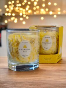 bougie bijou gourmande peau d'ane monoi