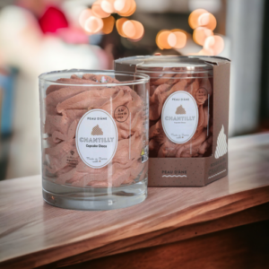 bougie bijou gourmande peau d'ane cookie coulant crémeux chocolat