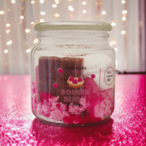 bougie bijour gourmande tartelette framboise