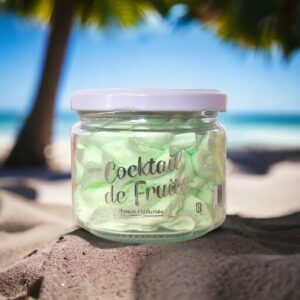 bougie gourmande cocktail de fruit