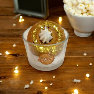 Bougie gourmande Donut Peau d'ane à la cire de Soja nouveauté Pop Corn