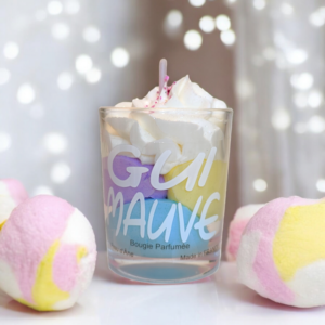 Bougie guimauve