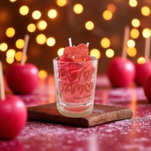 bougie peau d'ane mini pomme d'amour