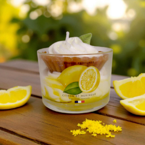 Bougie tarte citron