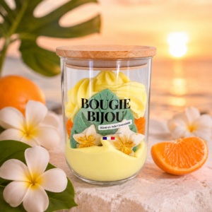 bougie bijou monoi clementine