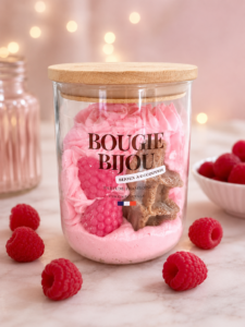 bougie bijou pink milkshake peau d'ane gourmande