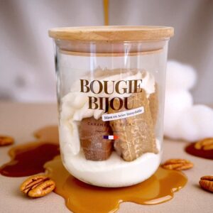 bougie bijou gourmande peau d'ane caramel