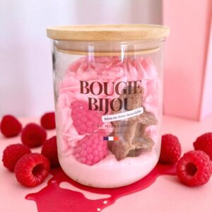 bougie bijou pink milkshake peau d'ane gourmande