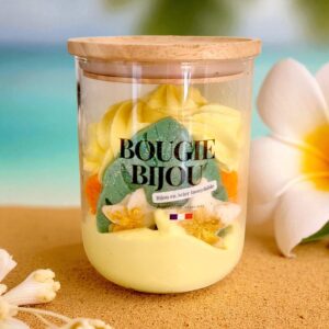 bougie bijou monoi clémentine peau d'ane