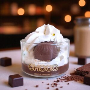 mini bougie choco gourmande peau d'ane