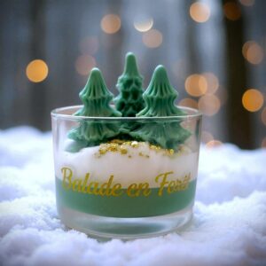 bougie gourmande de noel peau d'ane féérique balade en foret