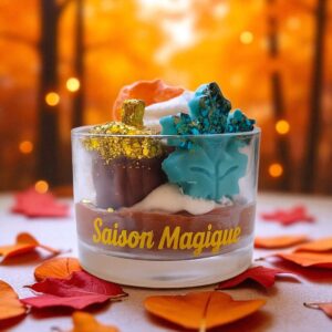 bougie gourmande de noel peau d'ane féérique saison magique