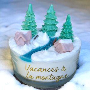 bougie gourmande de noel peau d'ane féérique coton doux