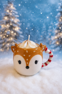 mug peau d'ane faon rempli de bougie