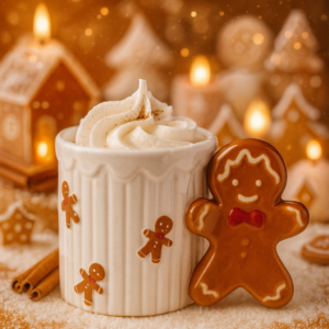 pain d'epice mug et lait