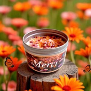 Bougie prismea MERCI