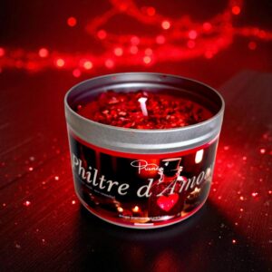 Bougie prismea saint valentin