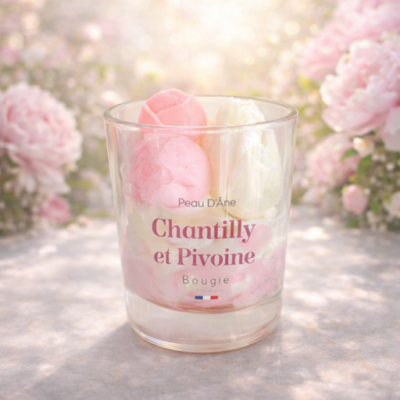 Bougie florale