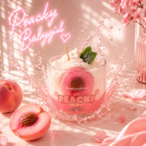 Bougie Peachy peau d'ane
