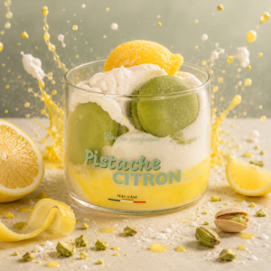 Bougie Pistache Citron