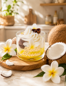 Bougie peau d'ane monoi coco