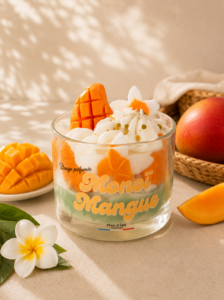 Bougie peau d'ane Monoi mangue