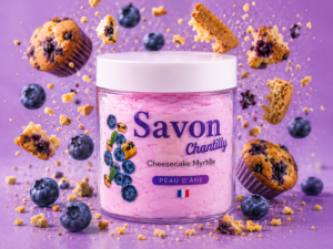 Savon chantilly, crème de savon
