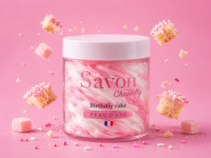 Savon chantilly, crème de savon