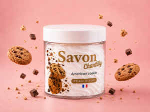 Savon chantilly, crème de savon