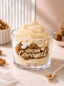 Bougie Popcorn Caramel sur Comptoir Pâtissier