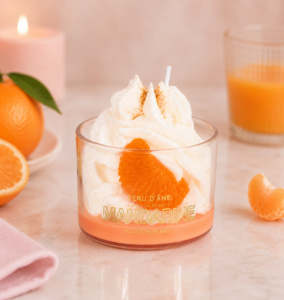 Bougie mandarine